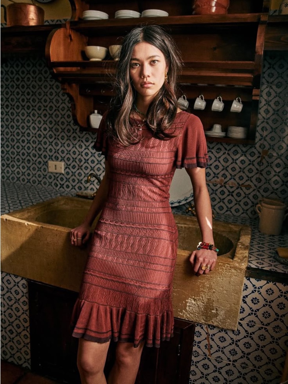 sezane ROBE BRUNELLA
